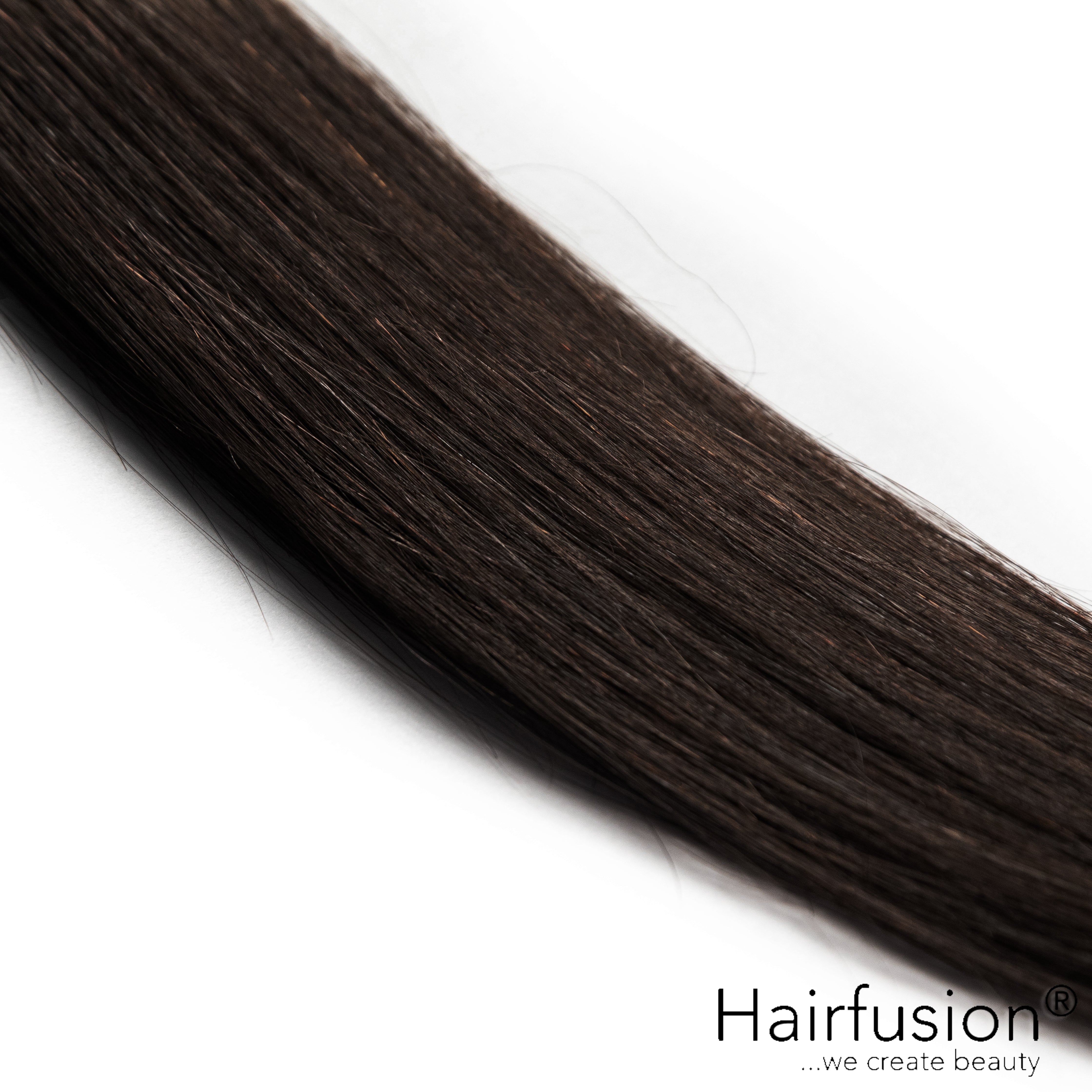 100 gr. Tresse  XXL - EINFARBIG Echthaar 80-100 cm