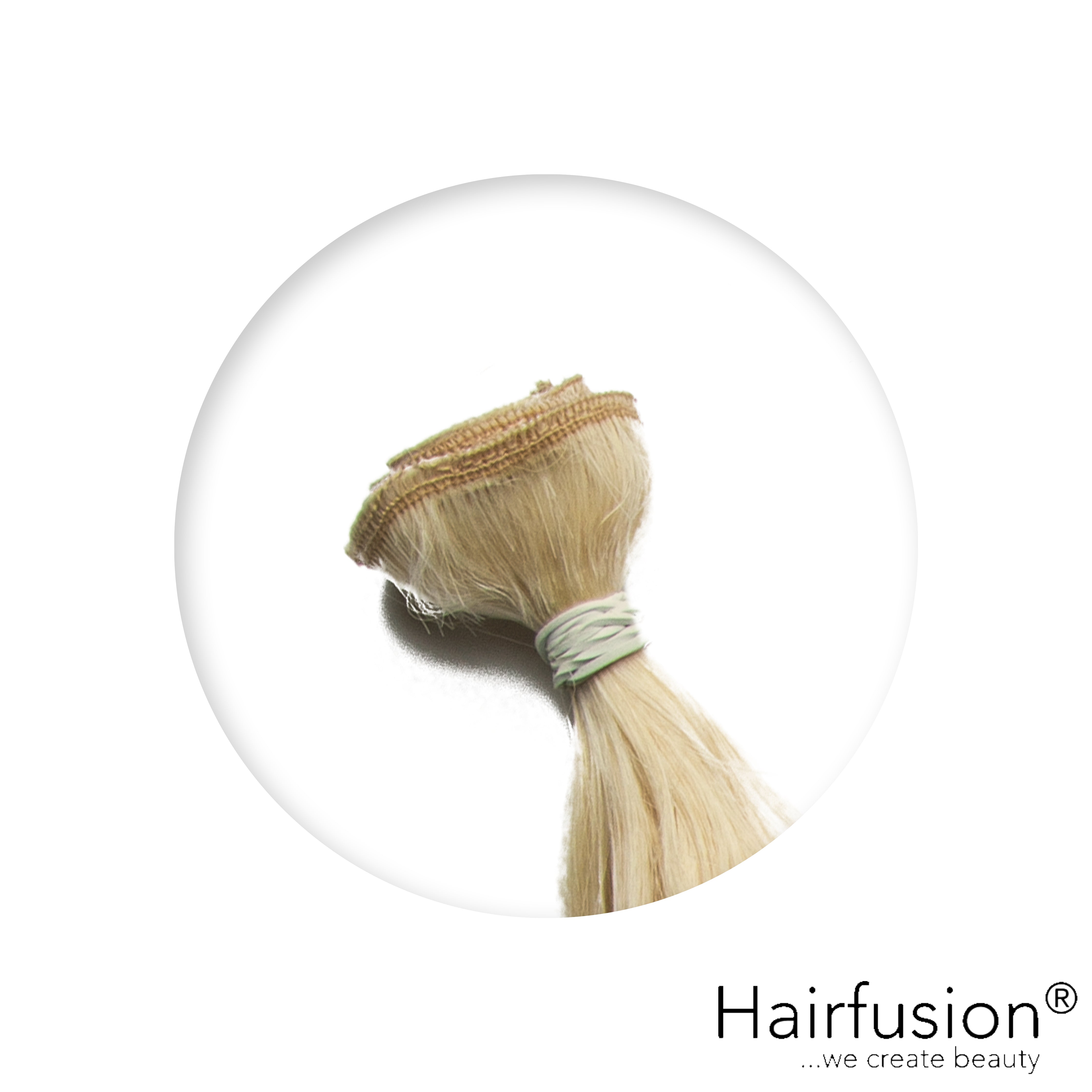 50 gr. INVISIBLE/GENIUS Tresse EINFARBIG Echthaar 40-70 cm