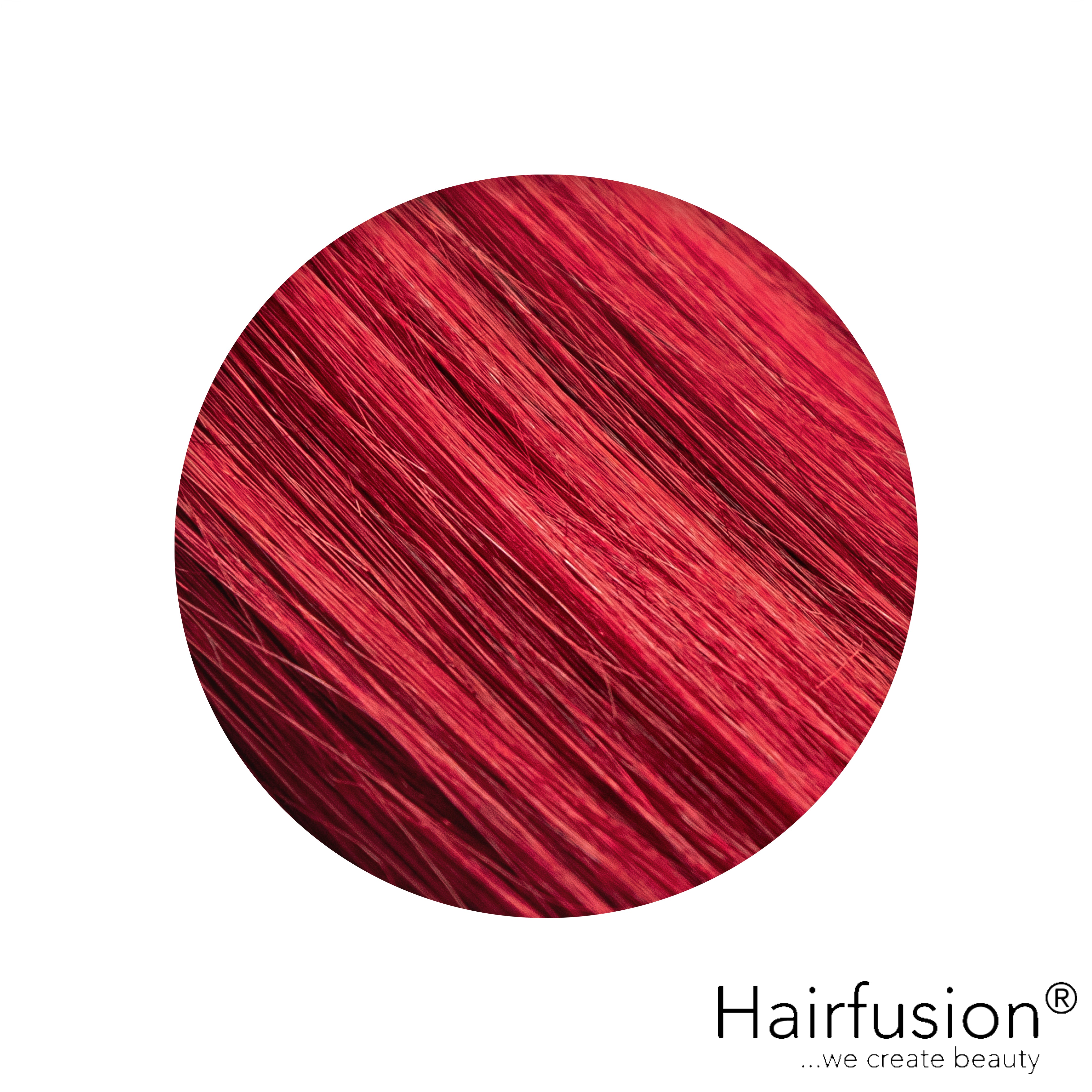 Haarverlängerung 50 gr. Invisible Tresse EINFARBIG Echthaar von HAIRFUSION