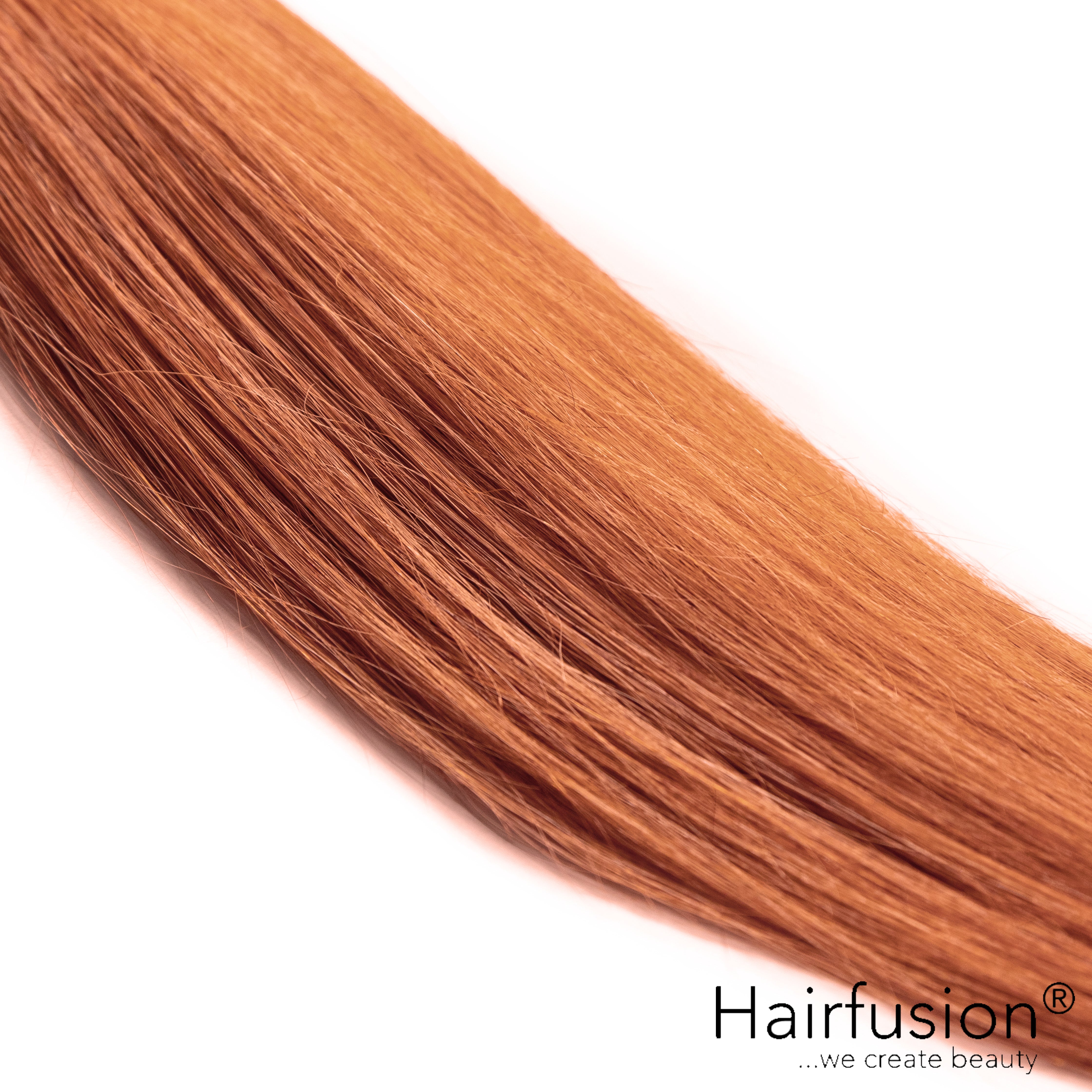 50 gr. INVISIBLE/GENIUS Tresse EINFARBIG Echthaar 40-70 cm