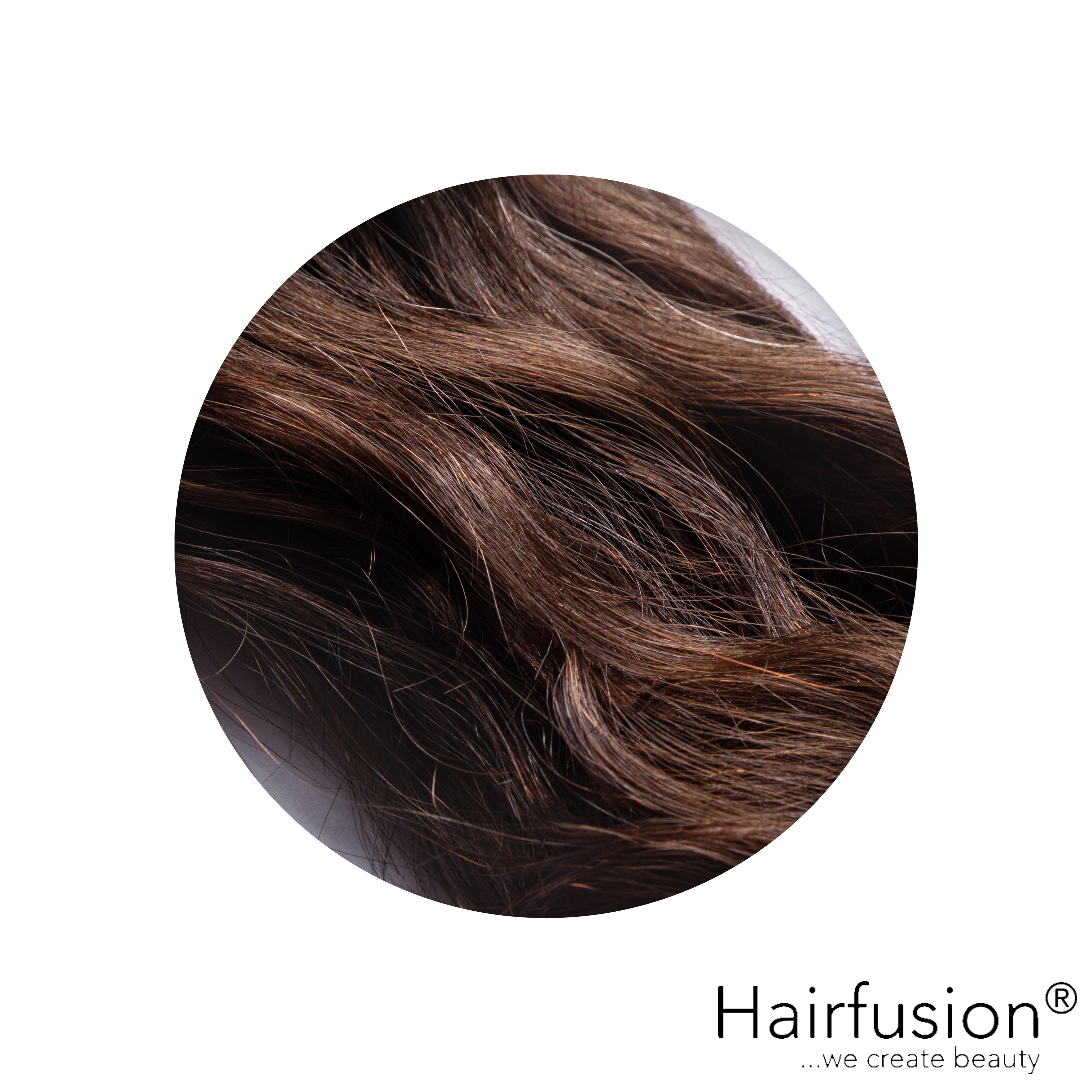 50 gr. INVISIBLE/GENIUS Tresse EINFARBIG Echthaar 40-70 cm