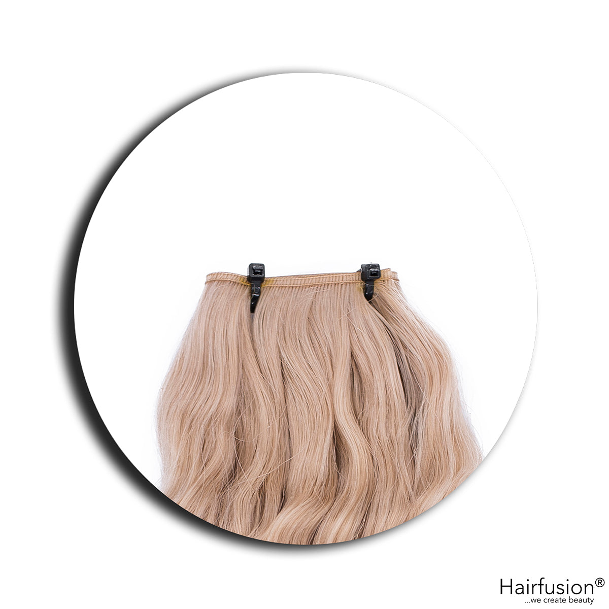 50 gr. INVISIBLE/GENIUS Tresse EINFARBIG Echthaar 40-70 cm