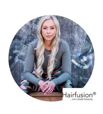 Katrin Hamann und ihre Hairfusion Extensions