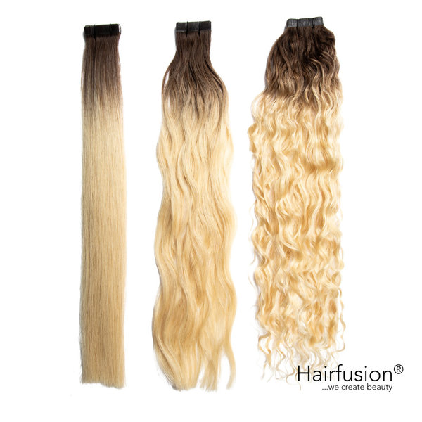 Tapes - 10 Stück HAIRFUSION Echthaar ROOT